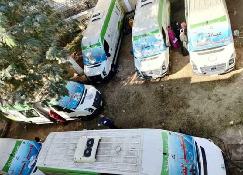 إطلاق قافلة طبية بقرية شيبة في أبو قرقاص بالمنيا