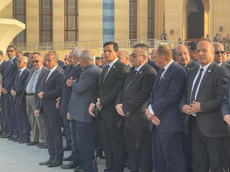 جنازة اللواء مصطفى كامل 