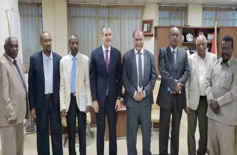 لقاء وزير تعليم السودان 