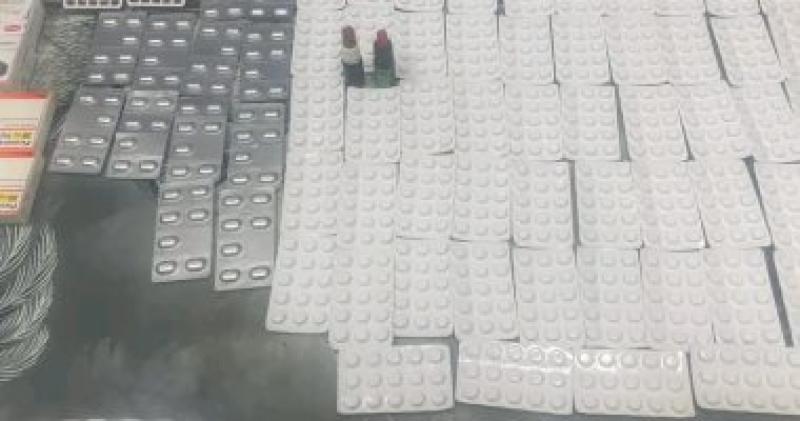 جانب من المضبوطات