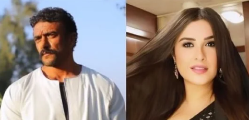 ياسمين عبد العزيز وأحمد العوضي