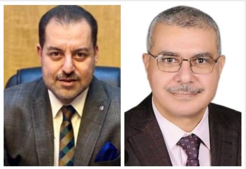 رئيس جامعة الزقازيق وعميد كلية الطب
