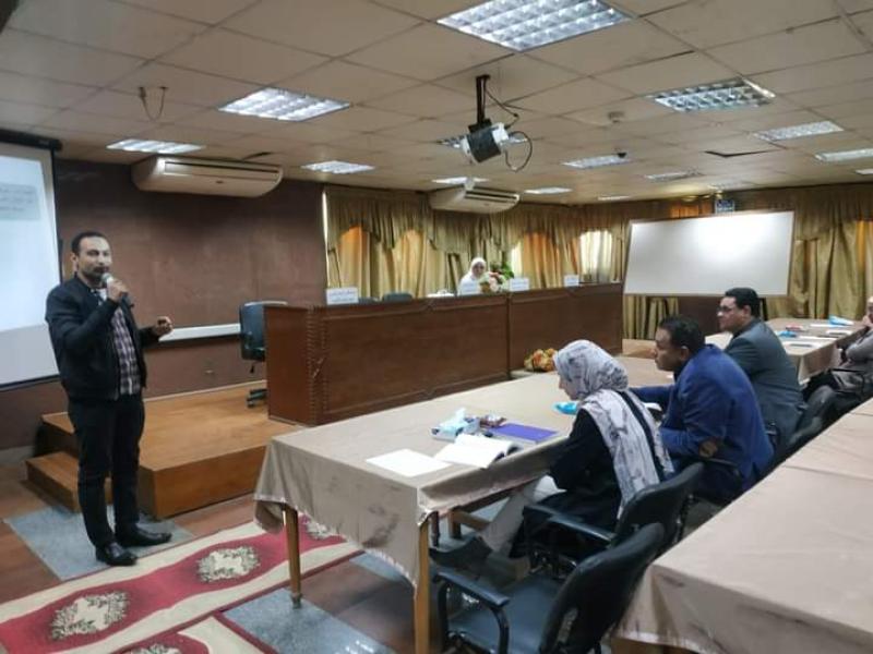 ختام  البرنامج التدريبى لتنمية مهارات فنيي المعامل الجُدد "