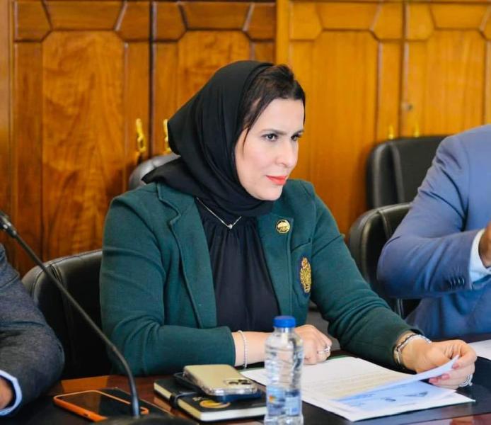 النائبة نيفين الكاتب
