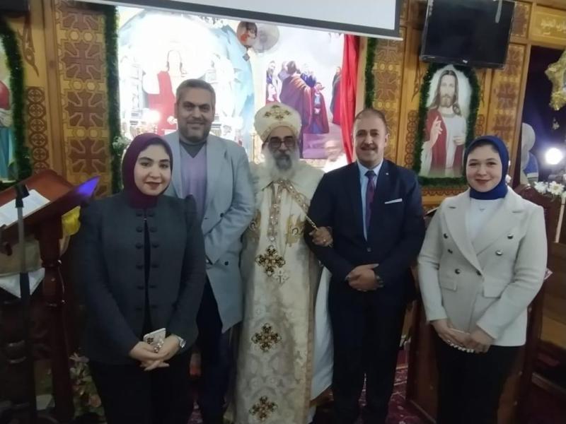 المصريين الأحرار يهنئ أقباط البحيرة 