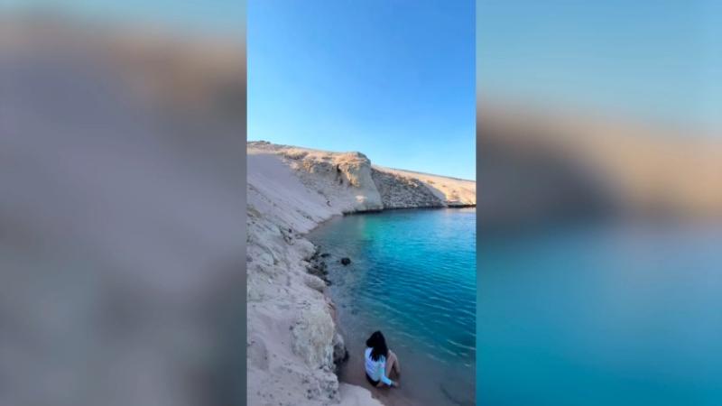 اكتشاف بحيرة