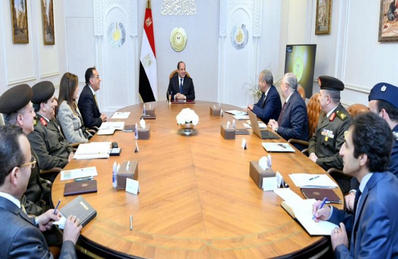 اجتماع الرئيس عبدالفتاح السيسي