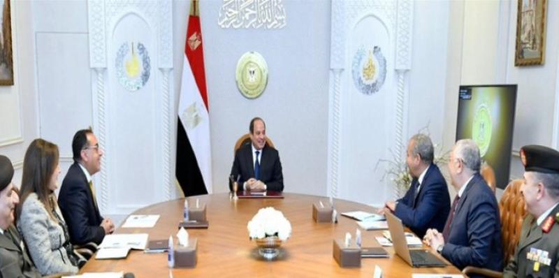 اجتماع الرئيس عبد الفتاح السيسي