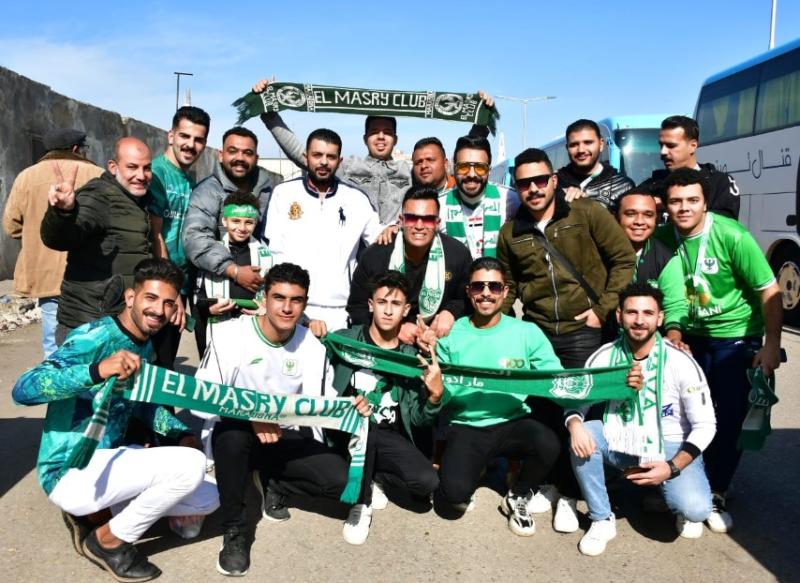 جماهير بورسعيد تتوجه لبرج العرب