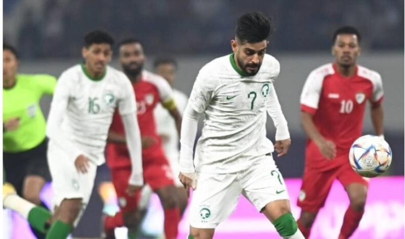 مبارة عمان والسعودية