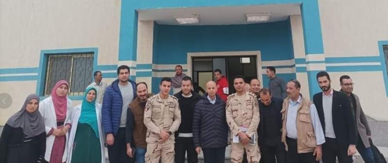 جانب من إفتتاح وحدات طب الاسرة