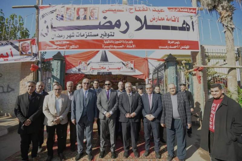 افتتاح معرض أهلا رمضان بالصالة المغطاة باستاد المنصورة الرياضى اليوم 