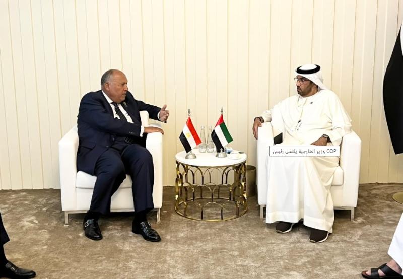 وزير الخارجية يلتقى رئيس COP28