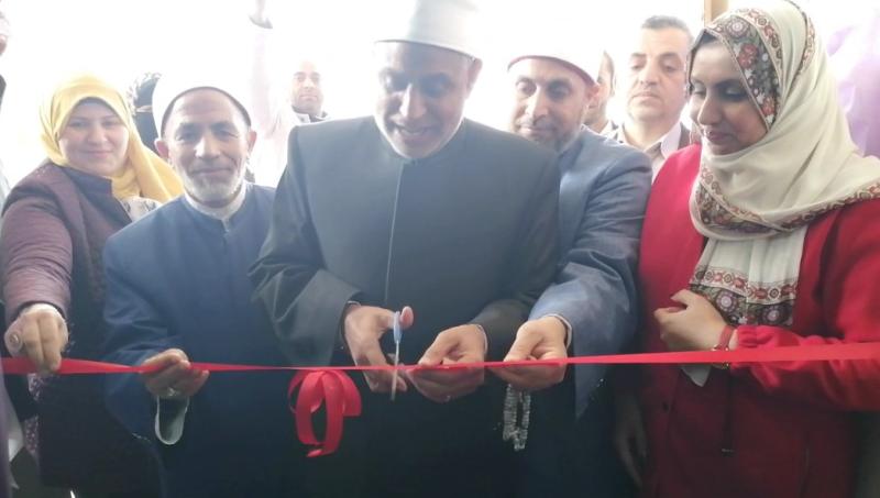 جانب من افتتاح المعرض الثاني لمبادرة أنا الراقى بأخلاقي 