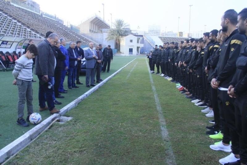 جانب من لقاء وزير النقل 