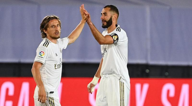  كريم بنزيما ولوكا مودريتش