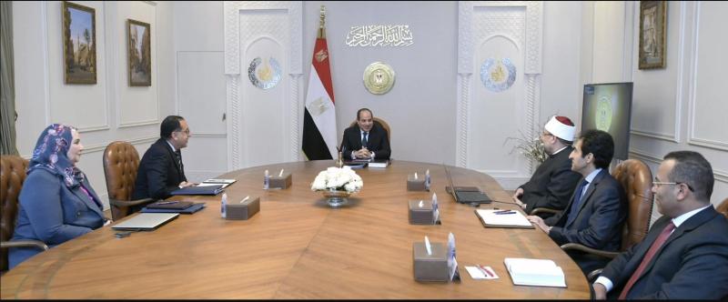 الرئيس السيسي يتابع النشاط الدعوي والمجتمعي لوزارة الأوقاف