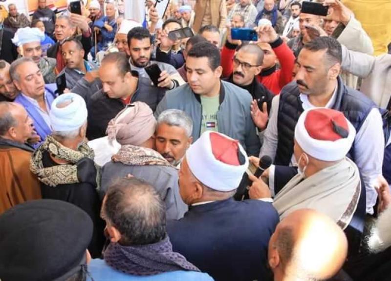 انهاء خصومة ثأرية بين أبناء عمومة بقرية (شطورة ) بسوهاج