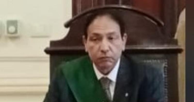 المستشار محمد الخولي رئيس المحكمة