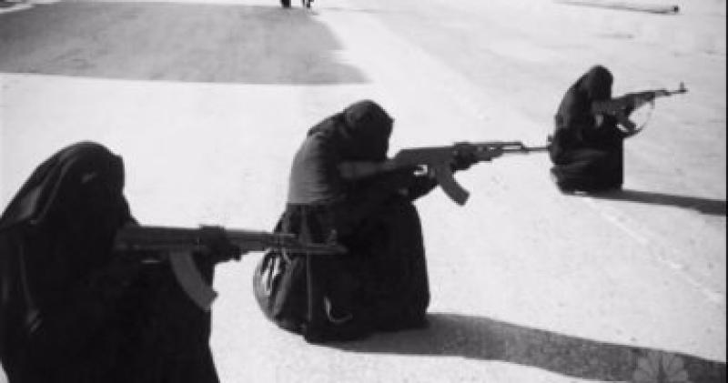 نساء التنظيم الإرهابى داعش - صورة أرشيفية