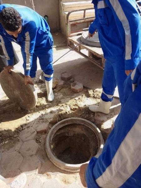 مياه الشرقية :إستمرار تطهير وصيانة خطوط انحدار الصرف الصحى 