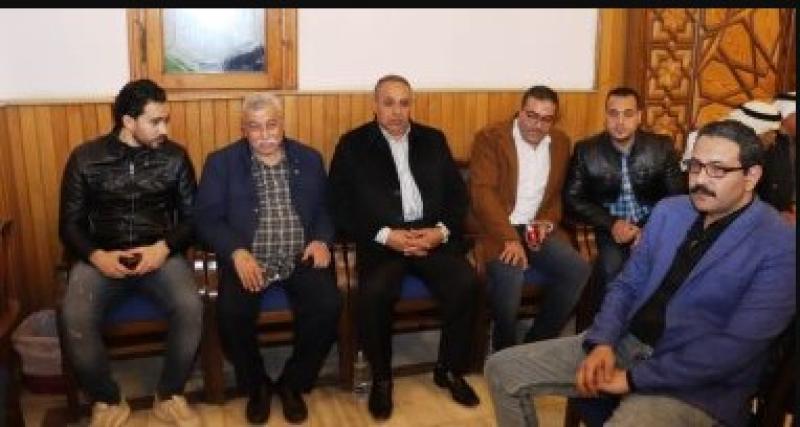 جانب من واجب العزاء 