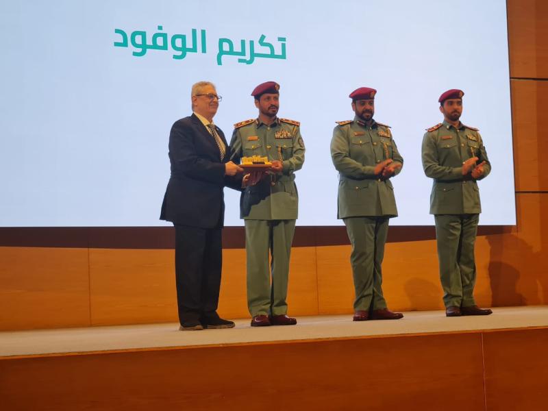 جانب من التكريم 