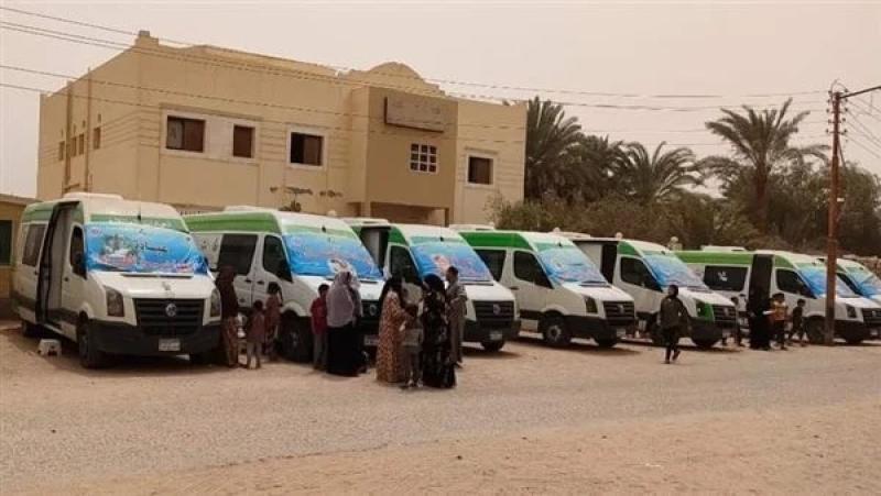  قافلة طبية بمركز سمالوط  