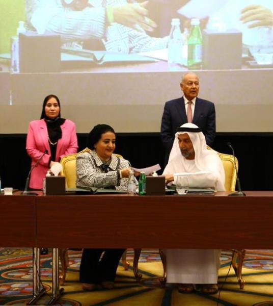 بروتوكول تعاون بين مجلس التسامح والسلام العالمى والإتحاد العربى للعمل الإنسانى 