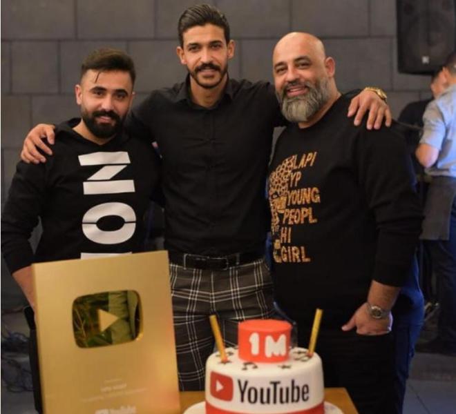  طه أسعد يحتفل بتخطي المليون مشترك على يوتيوب
