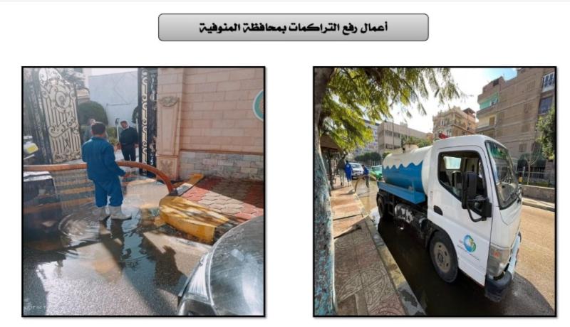 تقرير غرفة عمليات وزارة التنمية المحلية عن سقوط الأمطار بالمحافظات