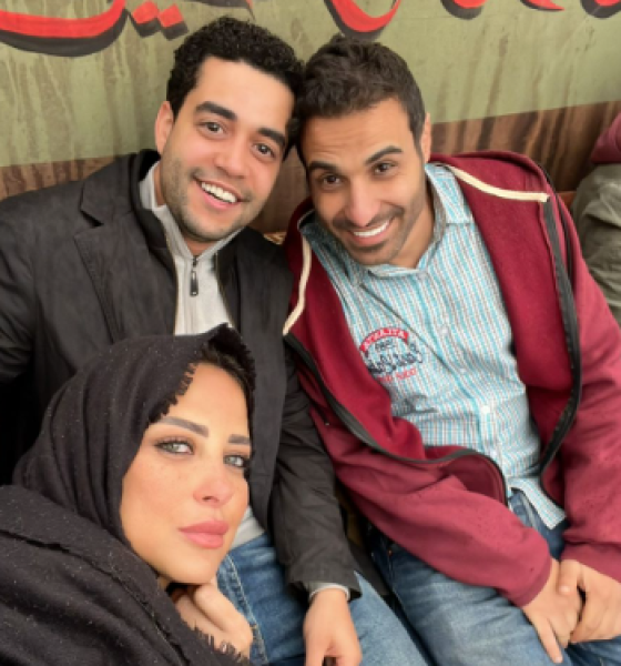 ريم مصطفى فى كواليس سره الباتع