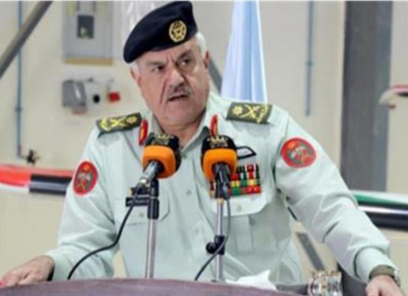 رئيس هيئة الأركان المشتركة الأردنية اللواء الركن يوسف أحمد الحنيطي