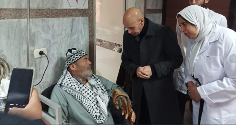 جانب من جولة الدكتور هشام مسعود