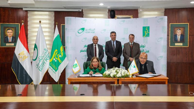 جانب من مراسم توقيع بروتوكول تعاون