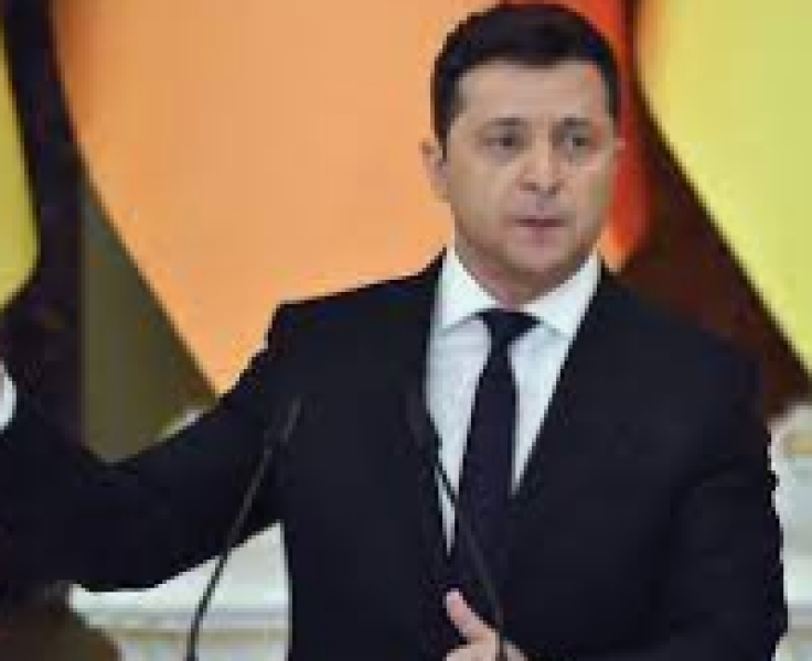 الرئيس الأوكراني فولوديمير زيلينسكي