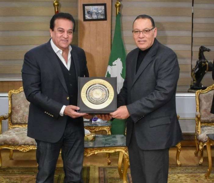 وزير الصحة ومحافظ الشرقية 