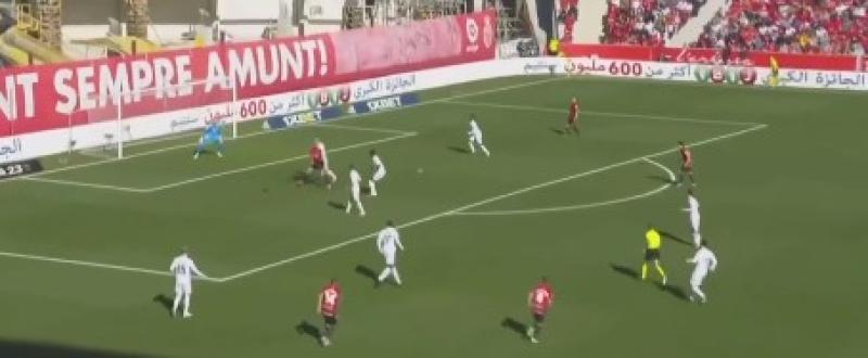 جانب من المباراة