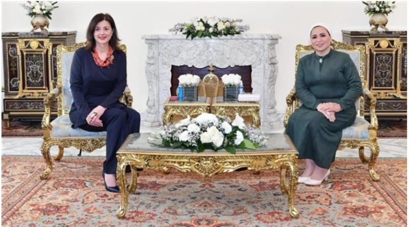 السيدة انتصار السيسى