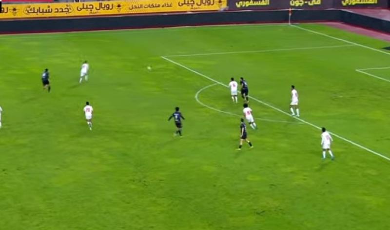 جانب من المباراة