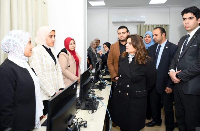 جانب من الزيارة 