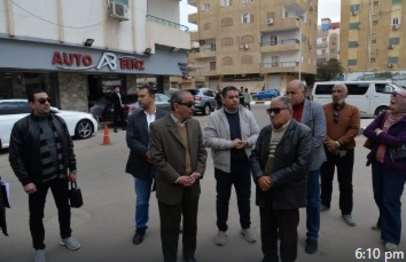 تفقد اللواء أركان حرب شريف فهمي بشارة محافظ الإسماعيلية