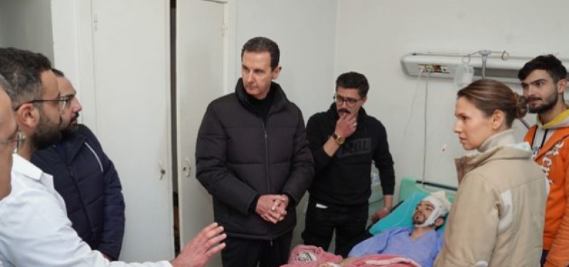 بشار وزوجته
