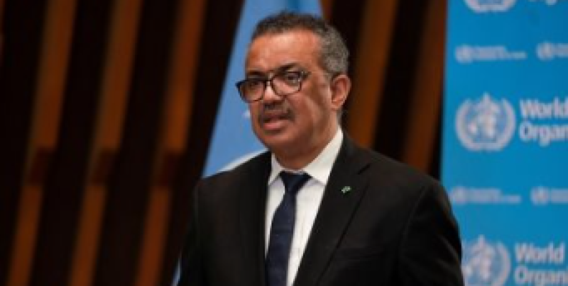رئيس منظمة الصحة العالمية تيدروس