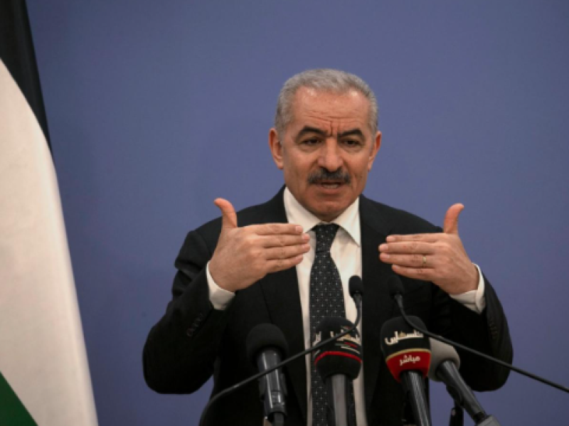 رئيس الوزراء الفلسطيني محمد اشتية