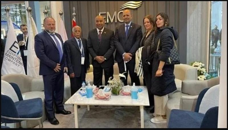 جانب من الزيارة لمعرض إيجيبس 23