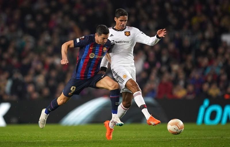 مباراة برشلونة ومانشستر يونايتد