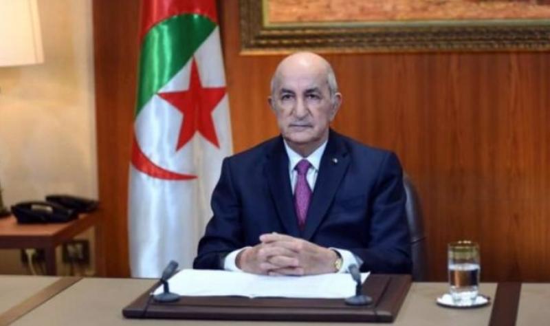 الرئيس الجزائري عبد المجيد تبون