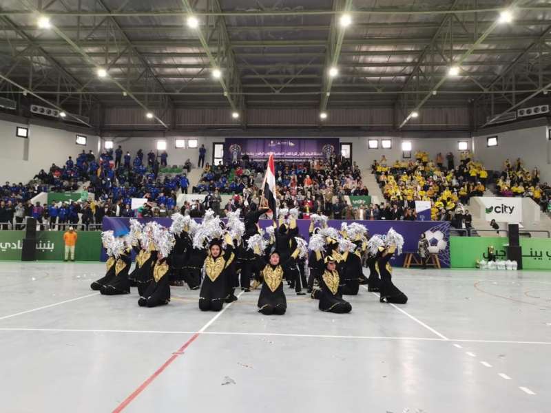 ملاعب سيتى كلوب بنها تستضيف مباريات البطولة الدولية الأولى لخماسيات كرة القدم للطلاب الوافدين