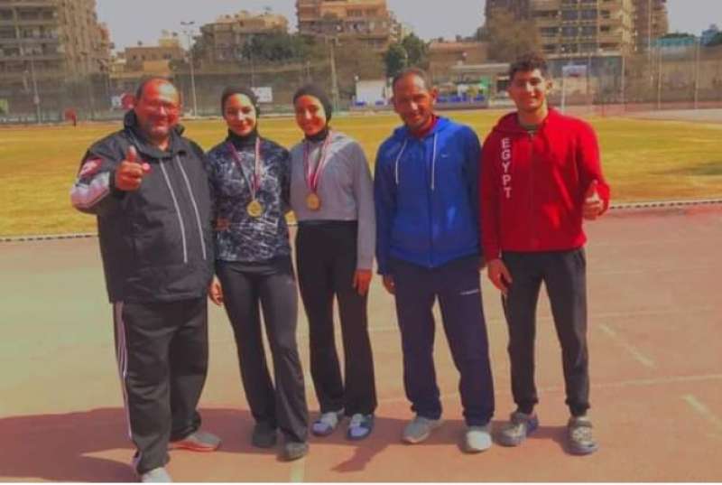  أبطال المشروع القومى للموهبة والبطل الأوليمبى